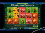 fruitautomaten gratis Plenty on Twenty Novomatic